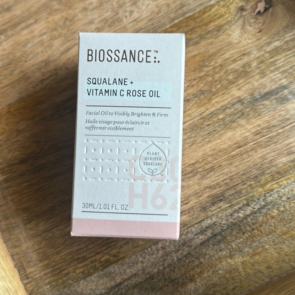 Biossance SQUALANE+VITAMIN C ROSE OIL